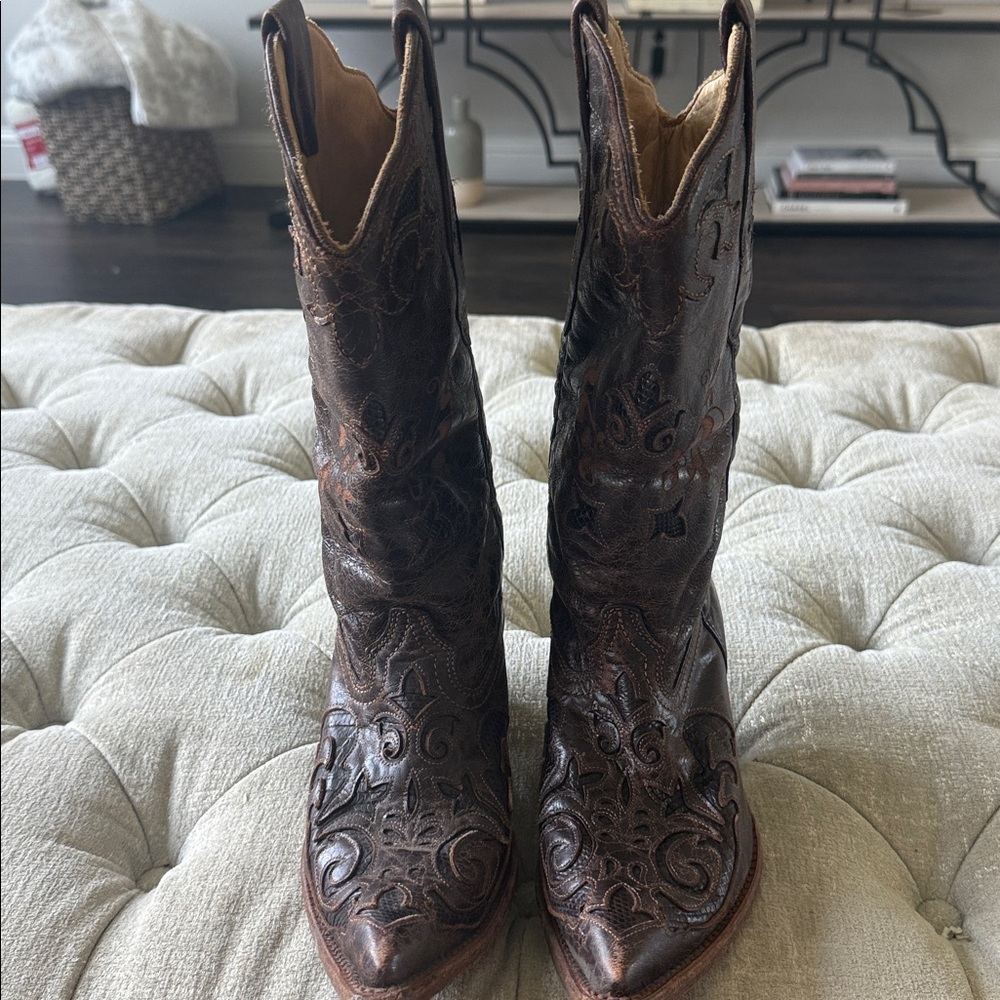 Corral Vintage boots women’s‎ 7 Brown